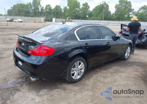 2015 Infiniti Q40 from USA, damaged, VIN JN1CV6AR9FM523357